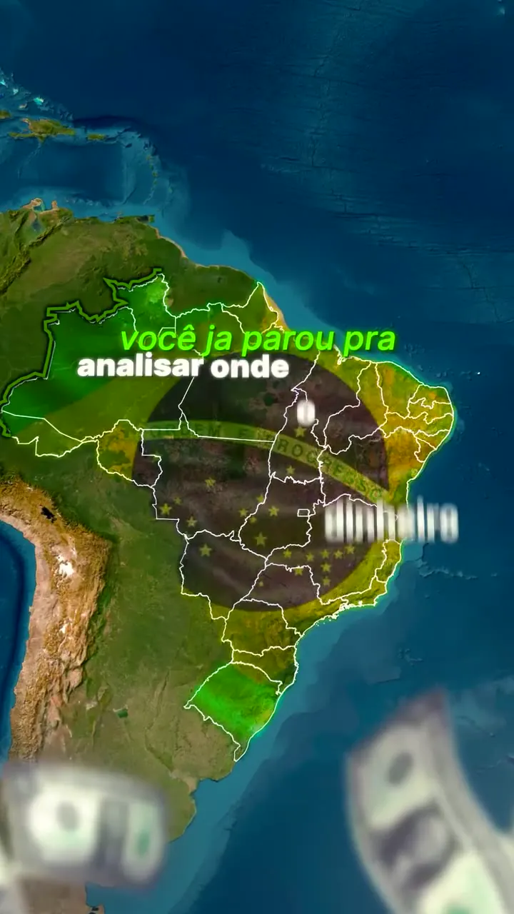 Cena de Mapa do Brasil